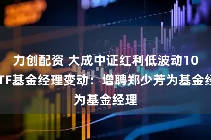 力创配资 大成中证红利低波动100ETF基金经理变动：增聘郑少芳为基金经理
